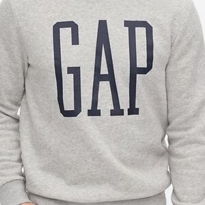 GAP logo navy grey sweatshirt